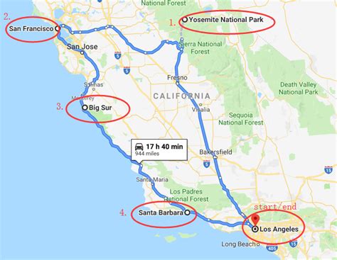 stl to san juan|sfo to santa barbara driving.